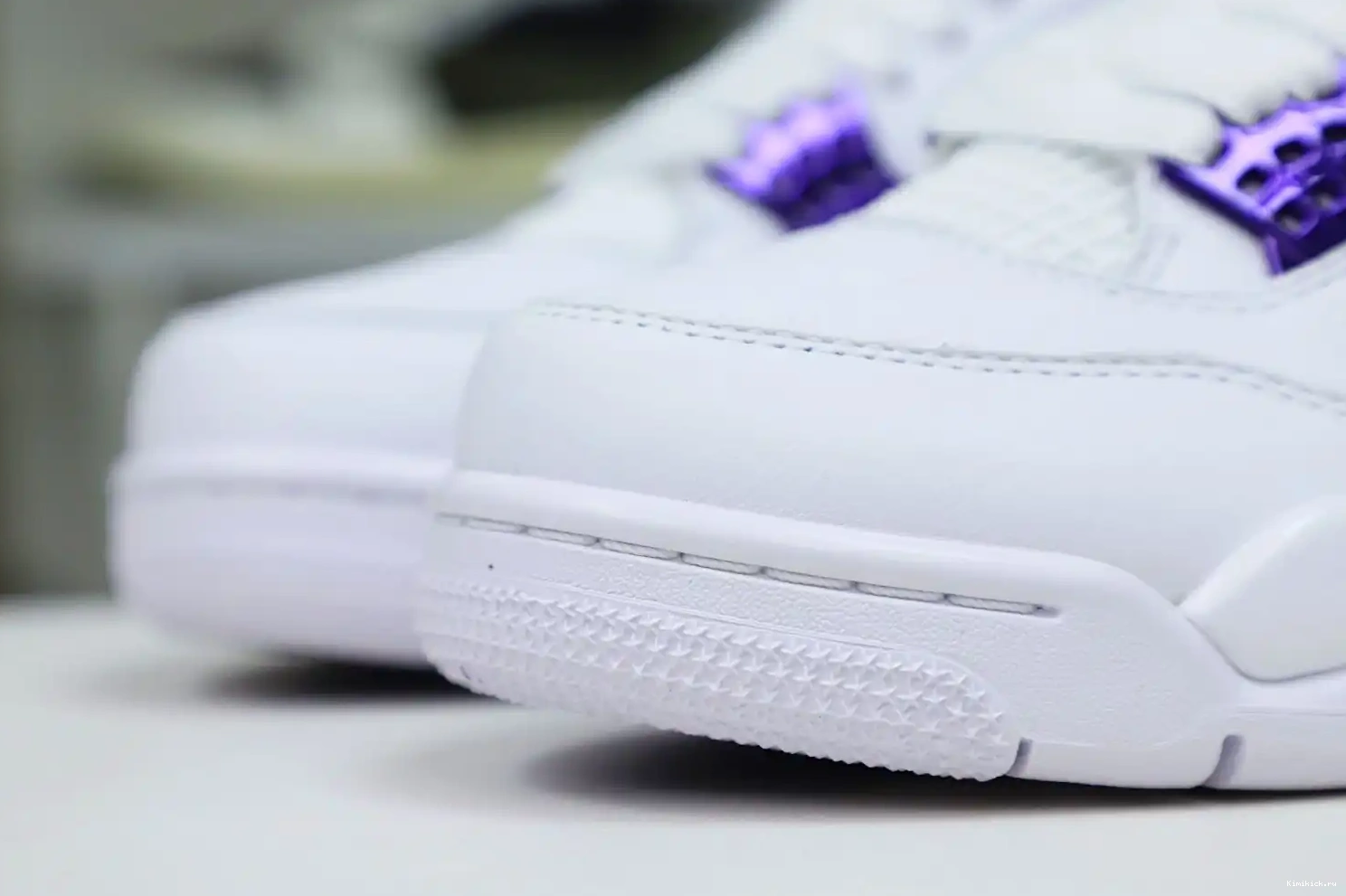 4 METALLIC AIR JORDAN Kimikick PURPLE 0616